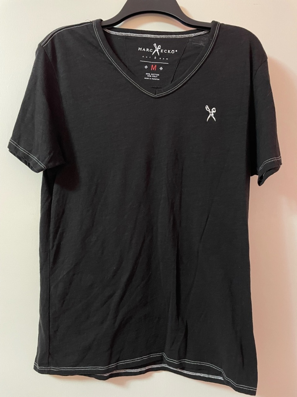 Marc Ecko black sheer t-shirt